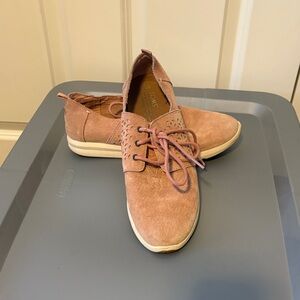 Toms Pink Women's Sneakers 8.5